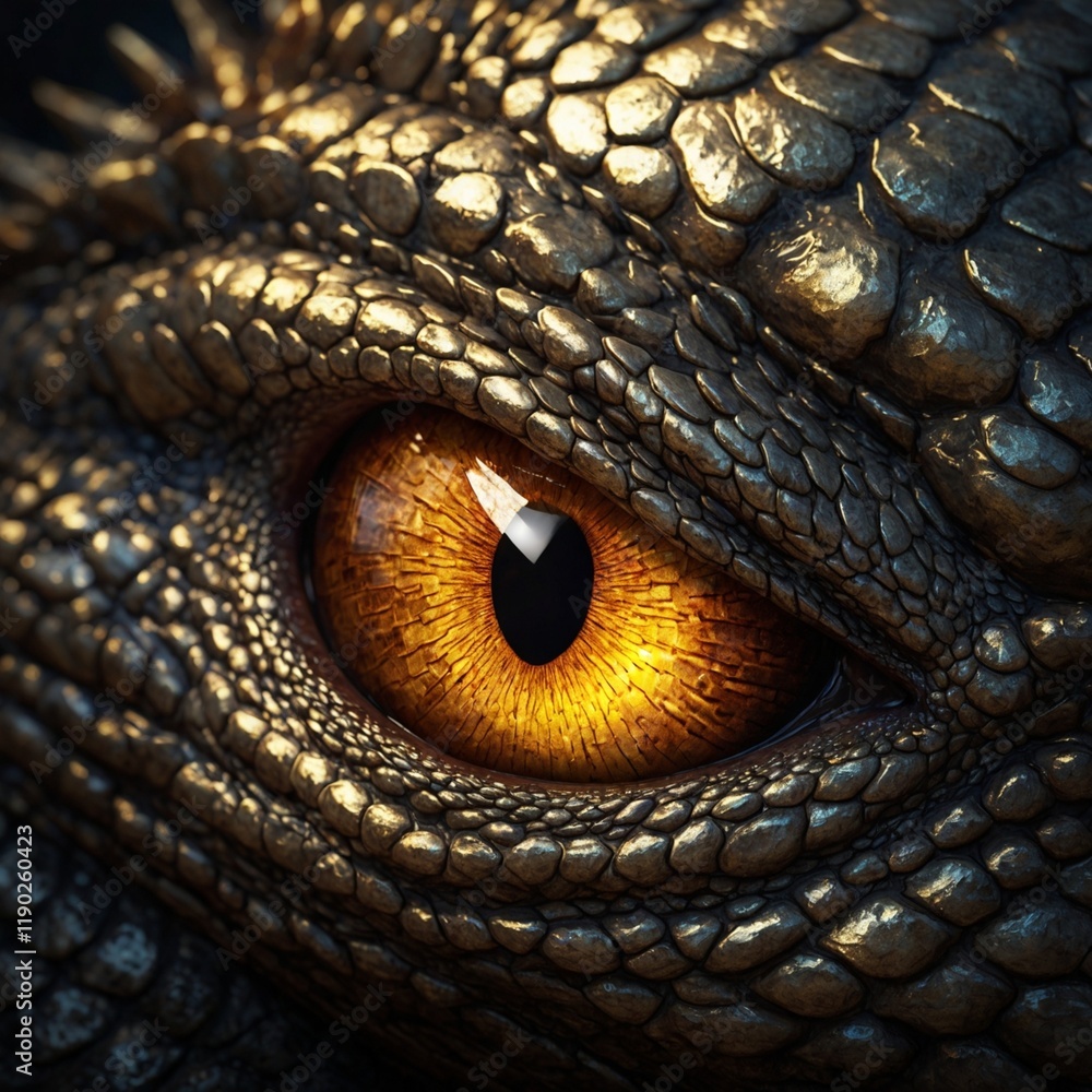 Fototapeta premium close up of a iguana