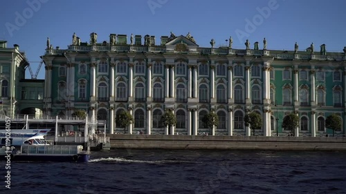 Boat trip along the Neva canals, St. Petersburg photo