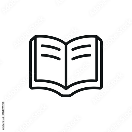 Book icon vector design templates simple and modern