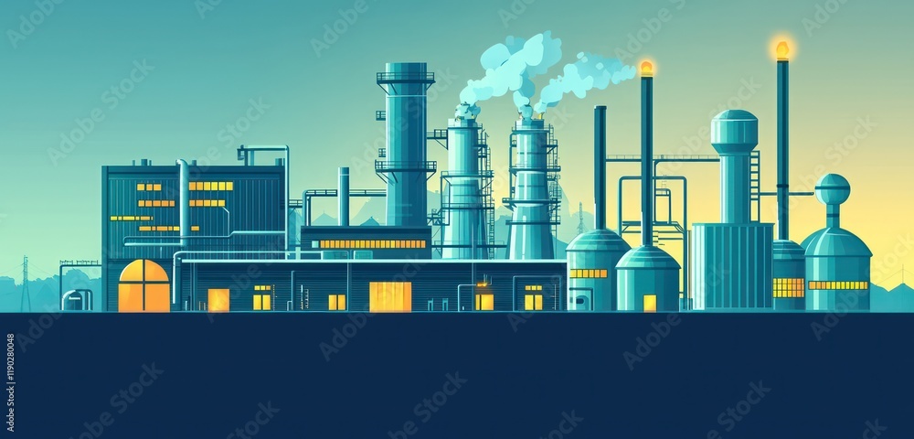 Obraz premium Green technologies enhanced through AI applications.