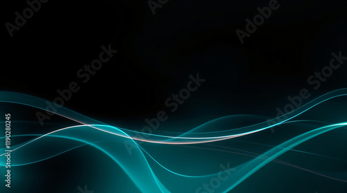Background Backdrop for Copy Neon Electric Lines