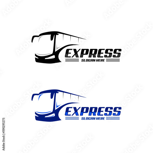 bus logo vector art design