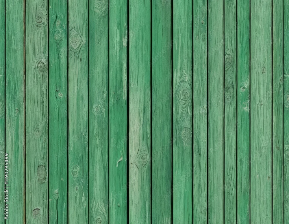 Rustic Weathered Green Wood Plank Texture: Seamless Vertical Pattern for Backgrounds and Design Rustic Weathered Green Wood Plank Texture: Seamless Vertical Pattern for Backgrounds and Design