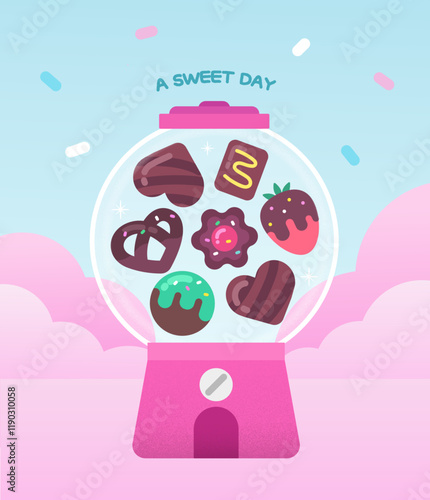 밸런타인 뽑기_Pulling out Valentine's Day