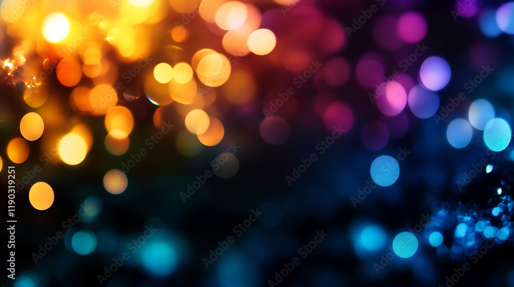 Abstract Colorful Bokeh Lights Background Abstract Colorful Bokeh Lights Background