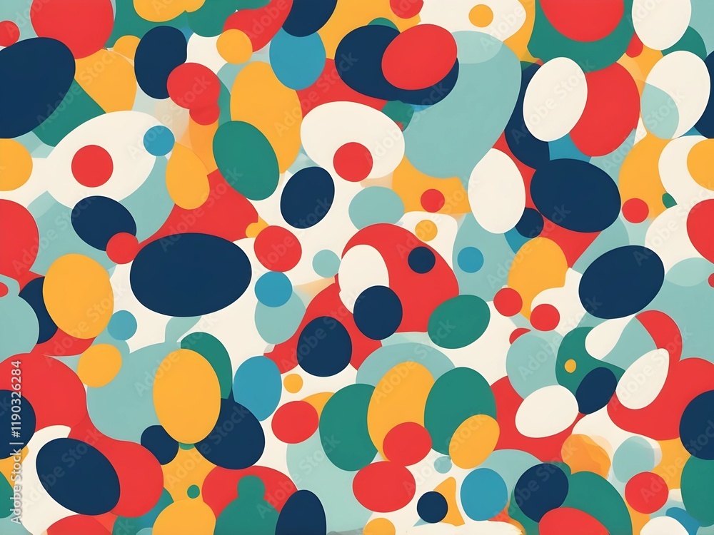 Geometric colorful seamless pattern background Geometric colorful seamless pattern background
