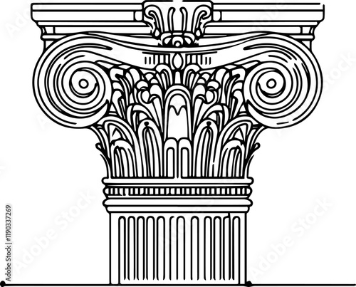 antique greek column