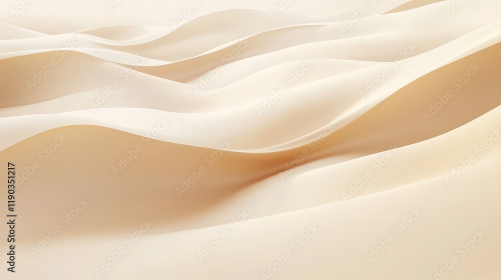 Obraz premium Smooth Beige Gradient with Warm Subtle Tones. Abstract Art background