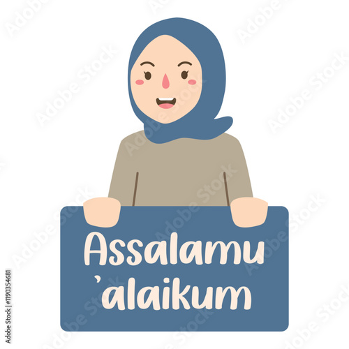 Illustration of a Performing Greeting element