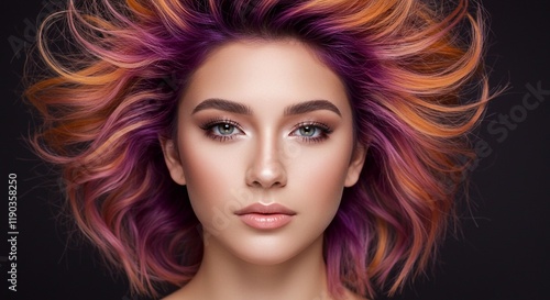 Wallpaper Mural Ombre bob short hairstyle. Beautiful hair coloring woman. Trendy haircuts. Blond model with short shiny hairstyle. Concept Coloring Hair. Beauty Salon.
 Torontodigital.ca