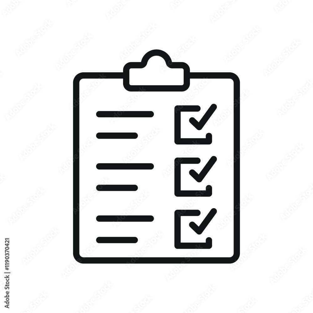 Clipboard stationary icon featuring a sleek and practical style, ideal for adding structure to productivity, paperwork, or task management-themed projects Clipboard stationary icon featuring a sleek and practical style, ideal for adding structure to productivity, paperwork, or task management-themed projects