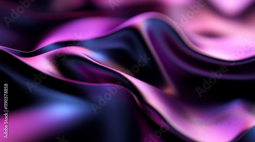 Wallpaper Mural Abstract Purple and Blue Swirling Silk Texture Torontodigital.ca