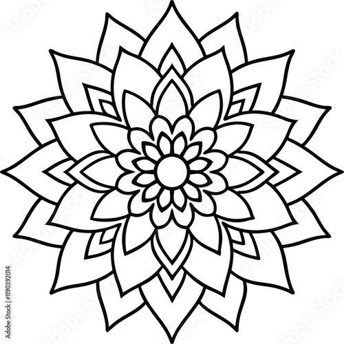 Fantasy Castle Mandalas Enchanting Towers and Mystical Patterns Await