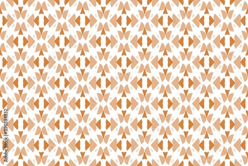 Abstract Warm Toned Geometric Seamless Pattern.