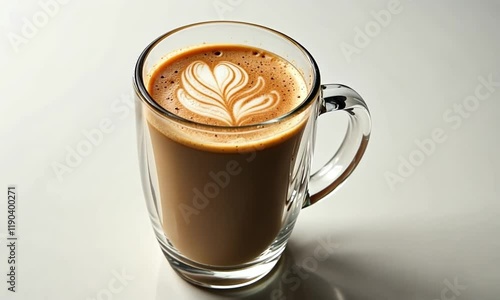 Aromatic Latte Art: Delightful Double-Walled Glass Mug