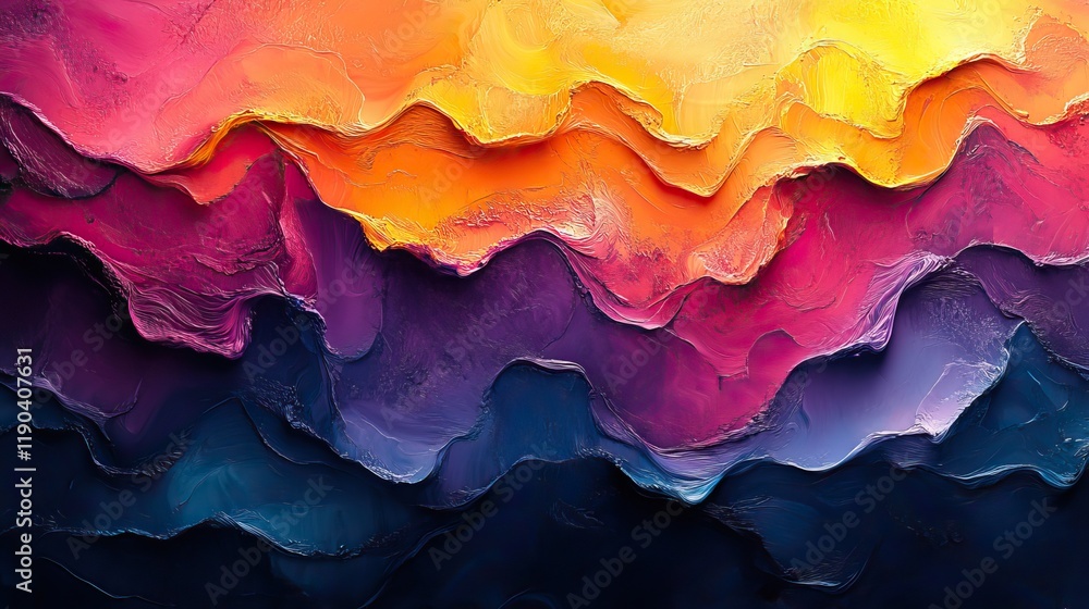An abstract background with a vibrant, textured design provides a creative canvas for wall art, printing, interior decoration, and artistic inspiration An abstract background with a vibrant, textured design provides a creative canvas for wall art, printing, interior decoration, and artistic inspiration