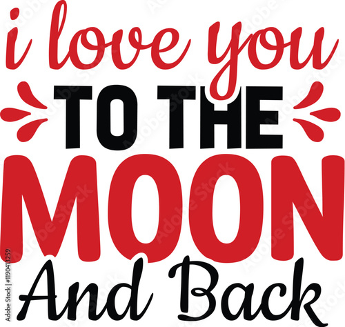 Wallpaper Mural I Love You to the Moon and Back Torontodigital.ca