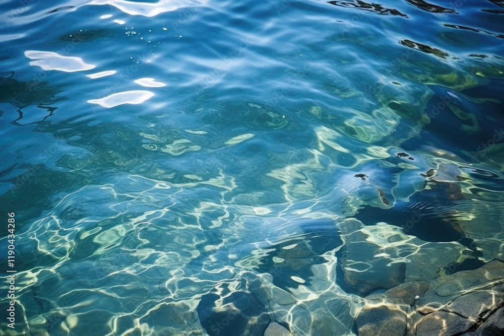 Fototapeta premium 水, 水面, 湖, 海, 波, 泡, 光, water, surface, lake, ocean, wave, bubble, light