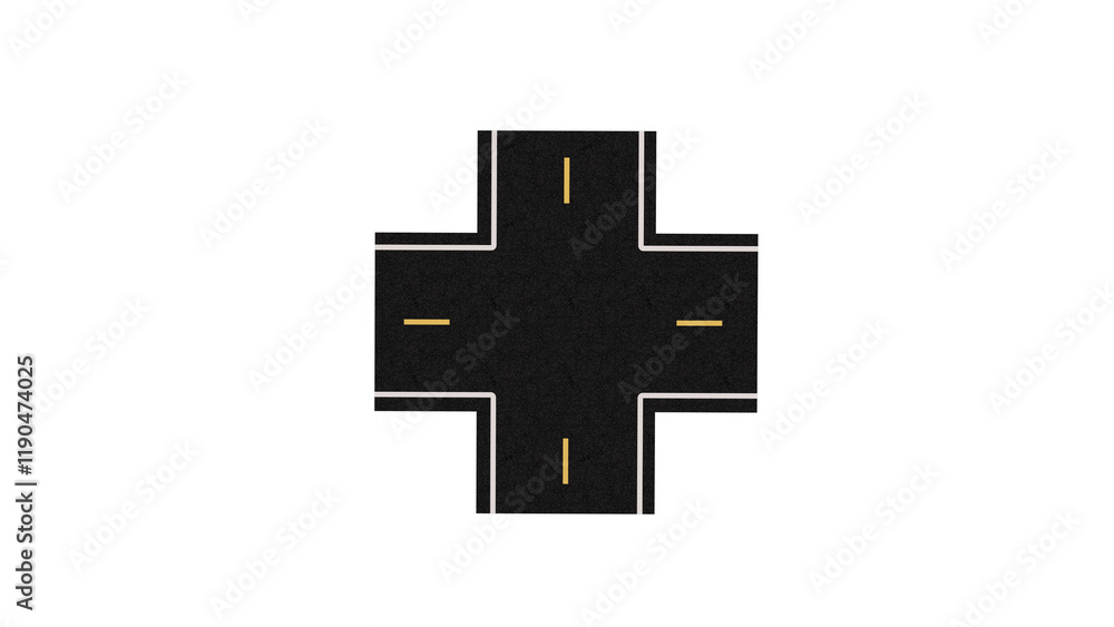 Fototapeta premium intersections road