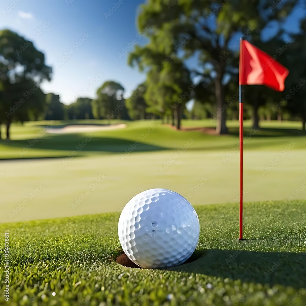 Obraz premium International games is golf games the beautiful game in the world