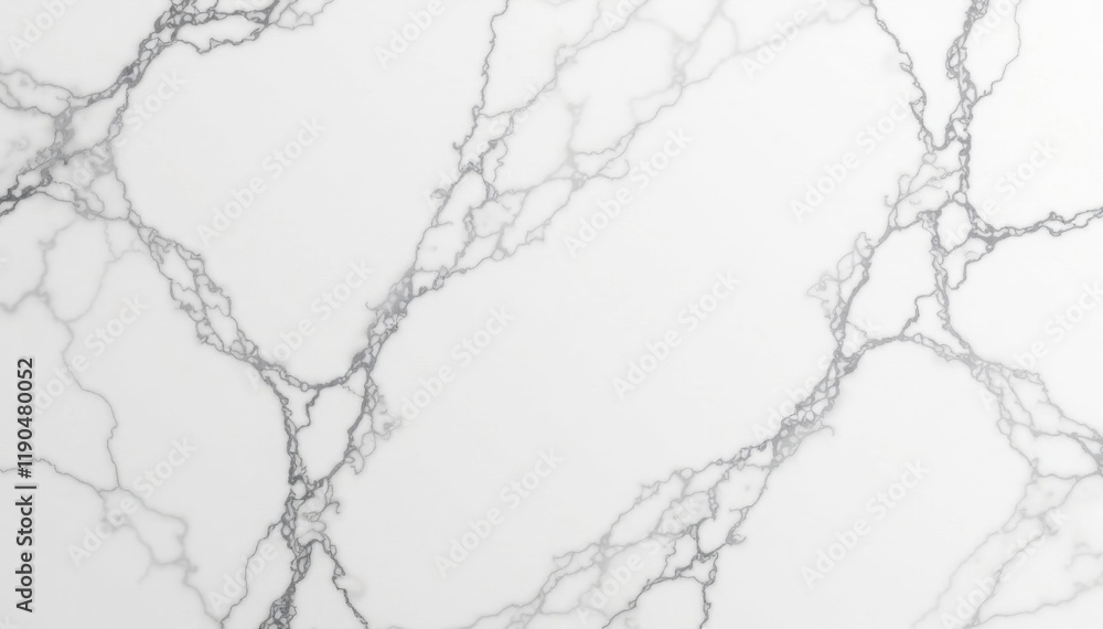 Fototapeta premium Large format pristine white marble background , digital art, white