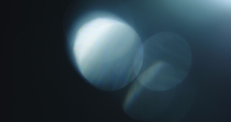 real lens flare through glass effects for overlay