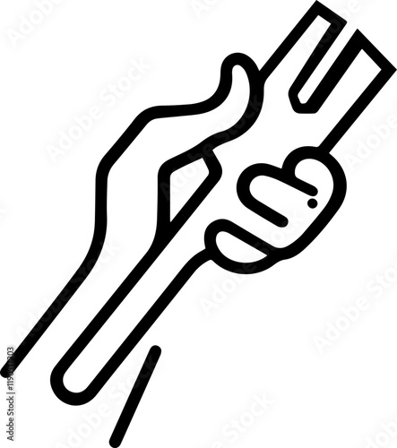 hand holding a coin