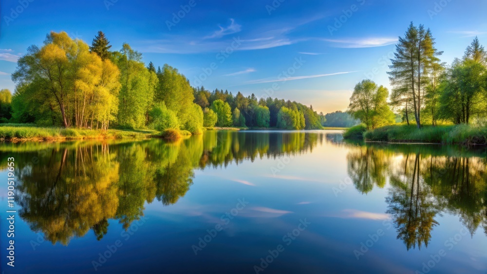 serene reflections on still water , nature, calmness serene reflections on still water , nature, calmness