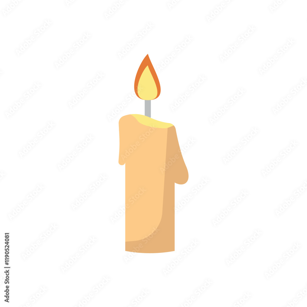Candle icon with a minimalist and modern look, perfect for capturing attention in wellness, aromatherapy, or lifestyle-themed projects Candle icon with a minimalist and modern look, perfect for capturing attention in wellness, aromatherapy, or lifestyle-themed projects