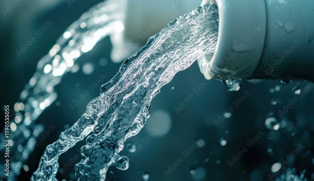 A leaking pipe causing water damage, highlighting the urgency for repair to prevent further harm.
A leaking pipe causing water damage, highlighting the urgency for repair to prevent further harm.