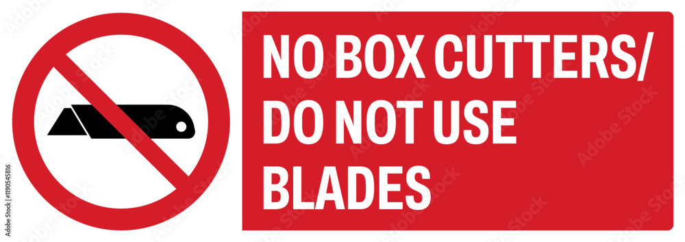 ISO prohibition safety signs uppercase text_no box cutter-do not use blades_landscape size 1/2 a4,a3,a2,a1
ISO prohibition safety signs uppercase text_no box cutter-do not use blades_landscape size 1/2 a4,a3,a2,a1