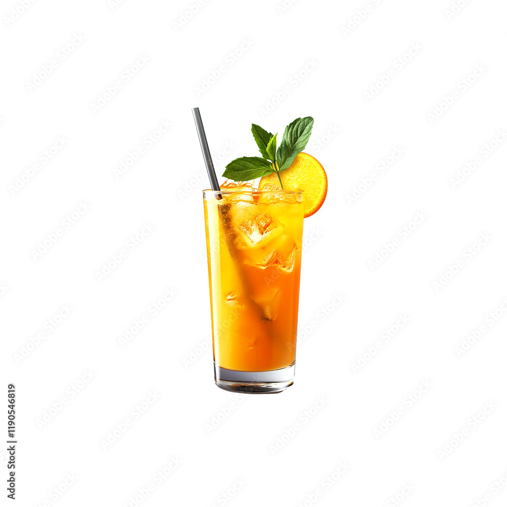 Refreshing Orange Ginger Lemon Detox Drink transparent on istocoated background Refreshing Orange Ginger Lemon Detox Drink transparent on istocoated background