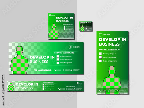 Web Banner Design 5 only