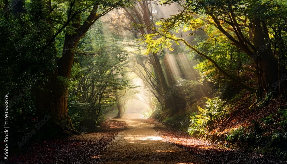 Fototapeta premium A breathtaking experience awaits those who wander. 