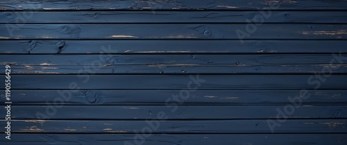 Horizontal Wideformat Banner with a Rich Blue Wood Texture, Perfect for Modern Designs, Wallpapers, and Headers photo