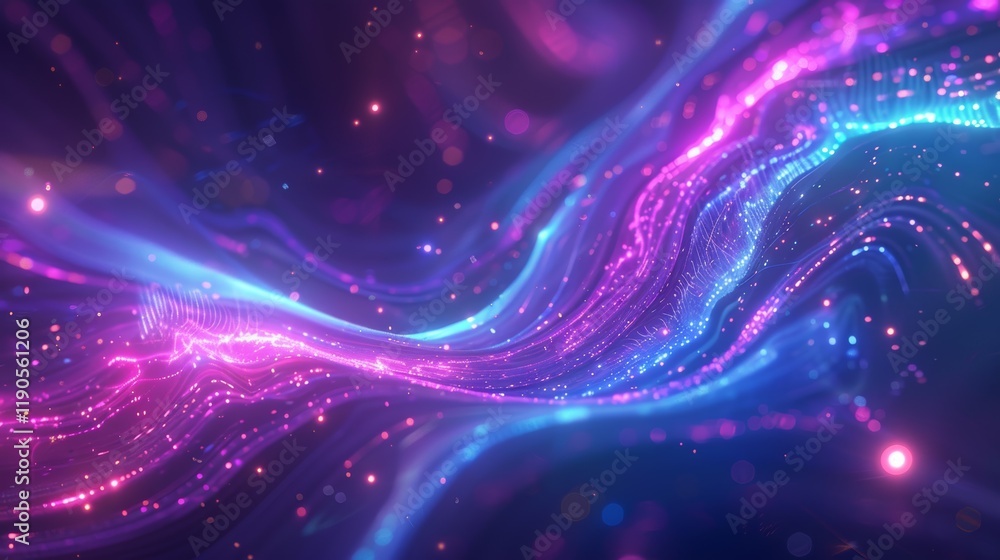 Obraz premium Abstract Nebula Wallpaper