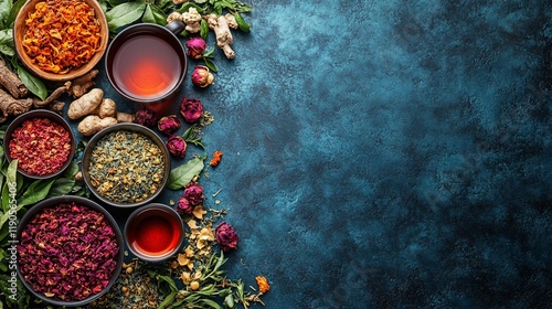 Wallpaper Mural Aromatic Herbal Tea Collection: Delightful Blend of Nature's Goodness Torontodigital.ca