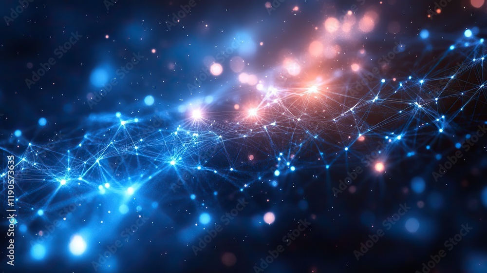 Blue technology background with geometric lines and gradients, ideal for banner or cover presentations Blue technology background with geometric lines and gradients, ideal for banner or cover presentations