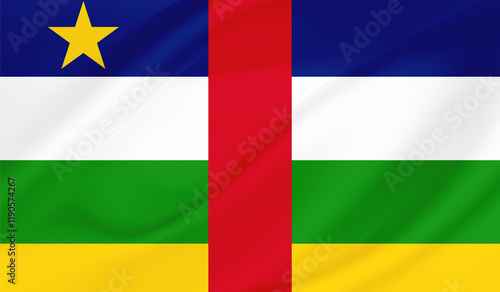 National Flag of Central African Republic