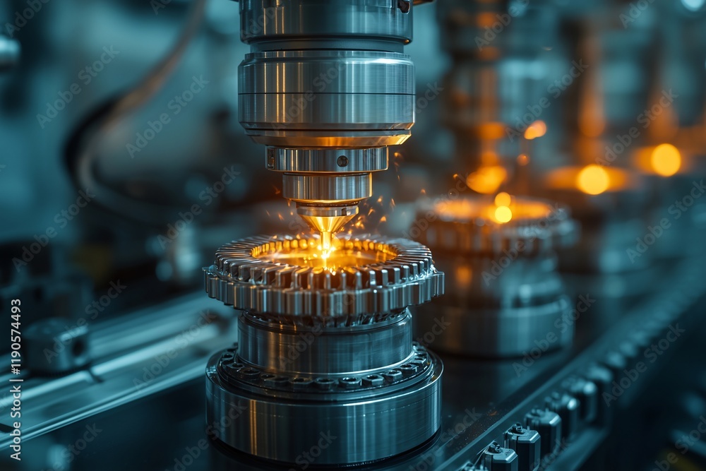 Robotic arms in a car plant are assembling car parts. Automotive industry concept. Robotic arms in a car plant are assembling car parts. Automotive industry concept.