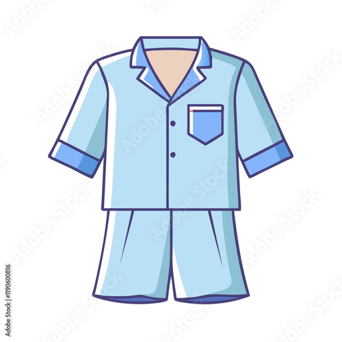 pajamas vector icon, pajamas vector illustration - simple illustration of pajamas, perfect for logos pajamas 