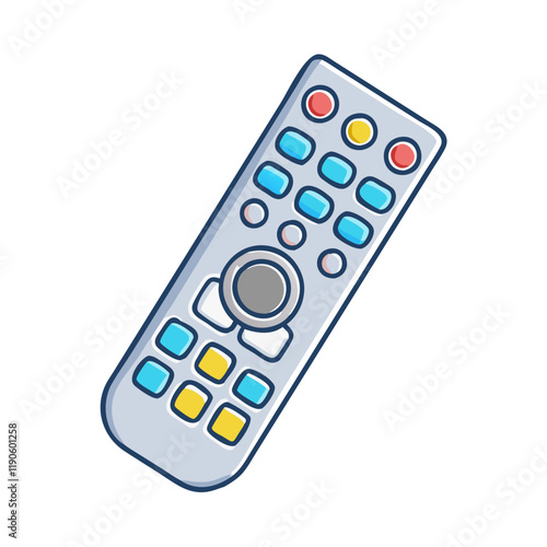 tv remote vector icon, tv remote vector illustration - simple illustration of tv remote, perfect for logos tv remote 