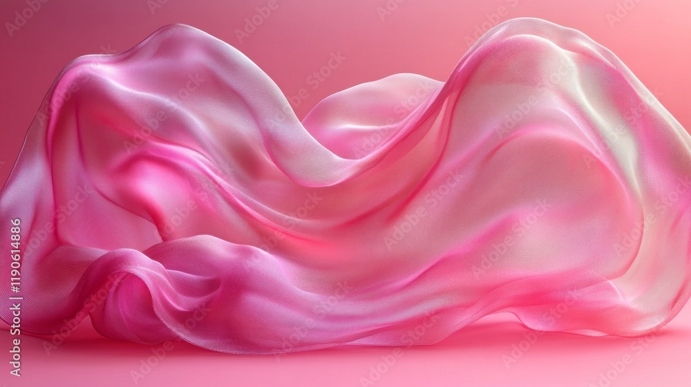 Obraz premium pink shape