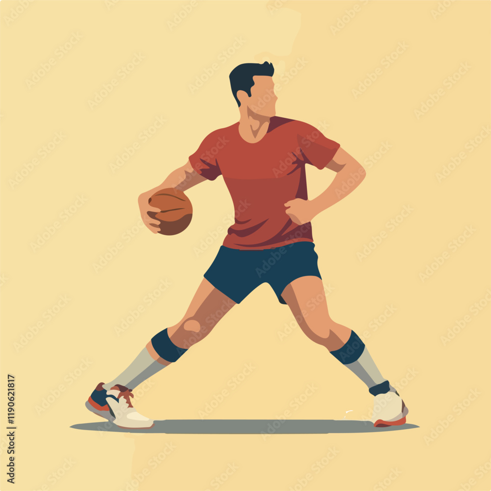 Man playing basketball, Students playing basketball vector illustration design Man playing basketball, Students playing basketball vector illustration design