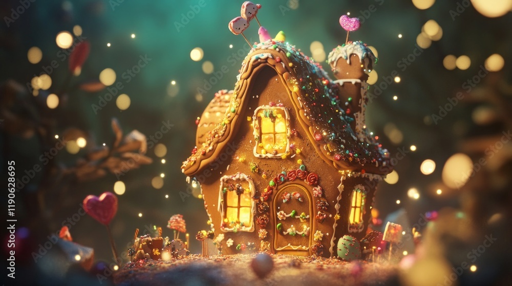 Fototapeta premium christmas tree in the night