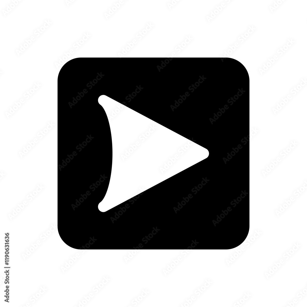 solid Triangle-shaped arrow pointing to the right, symbolizing forward direction, play, or next step. solid Triangle-shaped arrow pointing to the right, symbolizing forward direction, play, or next step.