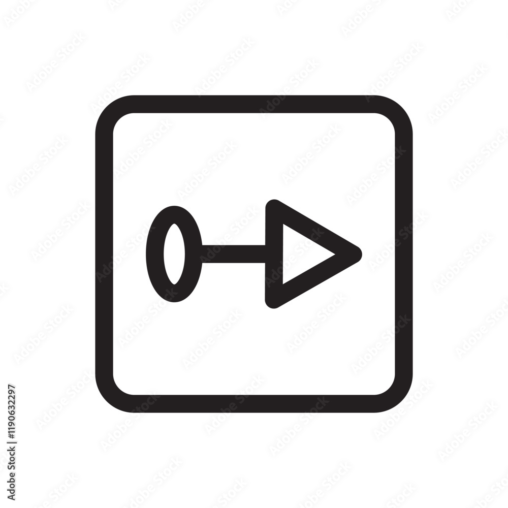 Arrow pointing to the right, symbolizing forward movement, progression, or navigation. Arrow pointing to the right, symbolizing forward movement, progression, or navigation.