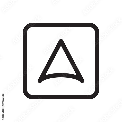 Free Download Arrow pointing upward, symbolizing ascent, progress, or direction towards the top. - GFXLoad
