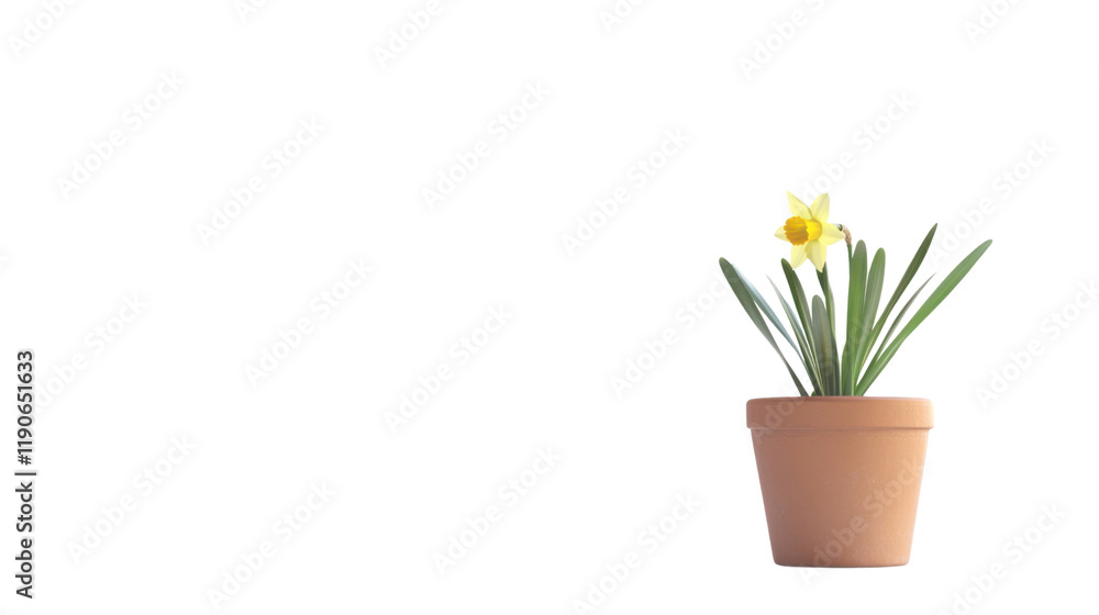 Flower in a pot transparent background Flower in a pot transparent background