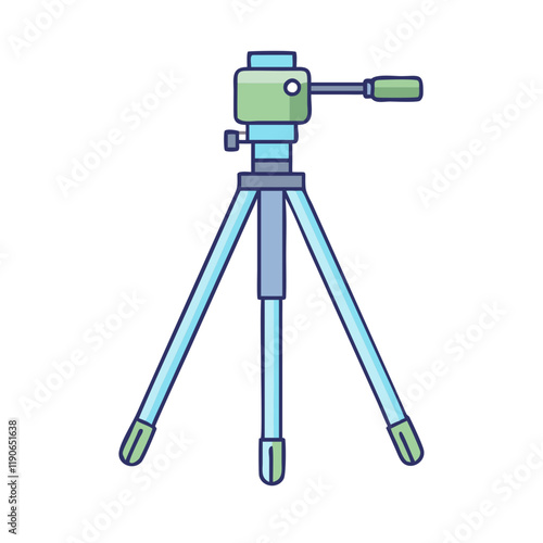 tripod vector icon, tripod vector illustration - simple illustration of tripod, perfect for logos tripod 